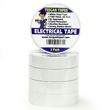 Electrical Tape White Vinyl Electric Tape 5 Pack 34 X 66 Ft