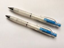Kokuyo Mechanical Pencils Lot Of 2 Lead 05mm Rubberized Grip Extra Long Eraser