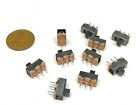 10 Pieces Slide Switch Ss-12f17 1p2t 3pin 2 Position Spdt Onoff E19