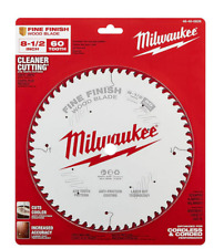 Milwaukee 8 12 In 60t Fine Finish Circular Saw Blade 48 40 0826