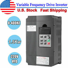 Ac 220v15kw Vfd Inverter Frequency Converter Single Phase To 3 Phase Output Us
