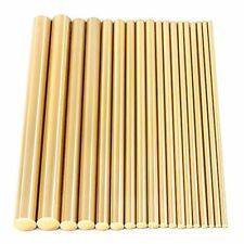 Assorted Brass Rods Knife Handle Pins Round Lathe Bar Stock Diameter 2mm 8m 18pc