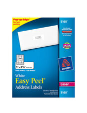 Avery Easy Peel Laser Address Labels 1x2 58 Pack Of 3000 Labels