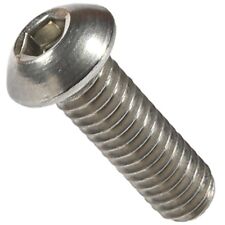 516 24 Button Head Socket Cap Screws Allen Hex Stainless Steel 18 8 Qty 10