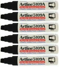 Artline 5109a Big Nib Whiteboard Marker Black Pack Of 6