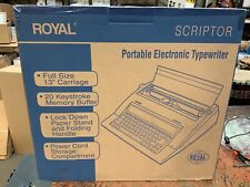 Royal Consumer Scriptor Ac Power Typewriter Nib