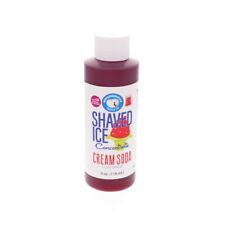 Red Cream Soda Snow Cone Shaved Ice Unsweetened Flavor Concentrate 4 Fl Oz