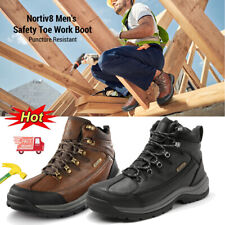 Mens Safety Work Boots Steel Toe Cap Shoes Trainer Hiking Us Shoes Size 65 13