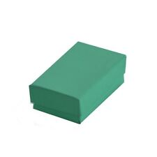 Wholesale 1000 Teal Cotton Filled Jewelry Packaging Gift Boxes 2 58 X 1 12 X 1