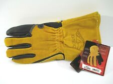X Large Black Stallion Bsx Pigskin Leather Welding Gloves New Bm88 Xl