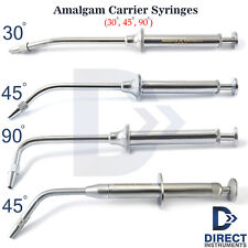 Dental Amalgam Carrier Syringes Gun Swiss Type Restorative Filling Instruments