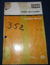 Case 1835c Uni Loader Skid Steer Operation Amp Maintenance Book Manual