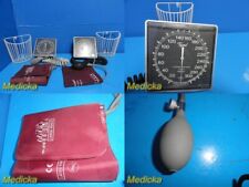 2x Tyco Jewel Movement Sphygmomanometer With Large Adult Cuff Amp Basket 22857