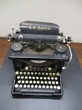 Refurbished Vintage Lc Smith Corona 8 Manual Typewriter 10 Carriage Warranty