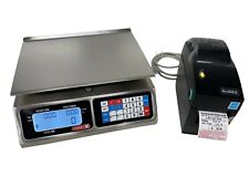 Torrey Lpc40 X 01lb Price Computingdelimeat Scale Withgodex Dt2 Label Printer Shi