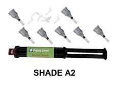 Dental Adhesive Cement Luting Dual Cure Automix Syringe All Shade Prime Dent Usa