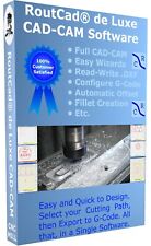 Cad Cam Software Luxe Cnc Mill Mach 3 Emc2 G Code With Tutorial Video Download