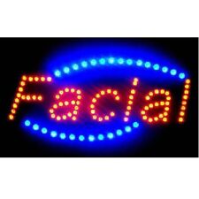 Animated Motion Led Business Spa Facial Sign Onoff Switch Bright Open Light Neon