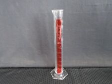 Pyrex Glass 500ml Lifetime Red Single Scale Tc Graduated Cylinder 3042 500