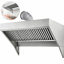 5x30 Concession Hood Exhaust Food Truck Vent Concession Trailer Hood Stainless