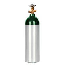 New 22 Cu Ft Aluminum Medical Oxygen Cylinder With Cga540 Valve
