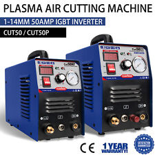 50amp Air Plasma Cutter Ampnon Touch Pilot Arc Cnc Dc Inverter Cutting Machine Diy