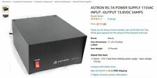 Astron Rs 7a 12v Dc Linear Power Supply Ham Cb Base Station Hobby
