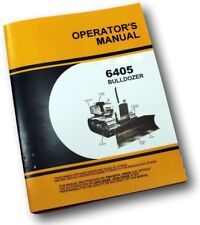 Service Operators Manual For John Deere 450 Crawler Dozer 6405 Bulldozer Only