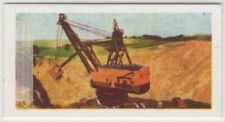 Worlds Largest Mechanical Excavator Marion 5561 Vintage Trade Ad Card