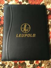Leupold Notepad Holder Leather Legal Pad Notebookpen Window Cling Fathers Day