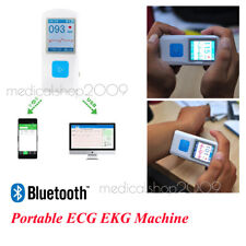 Contec Portable Ecgekg Monitor Pc Software Electrocardiogram Bluetooth