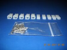 2 Pin Molex Connector Kit 5 Sets With18 24 Awg 062 Pins Free Hanging 0062