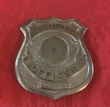 Vintage Security Enforcement Officer Badge