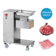110v 500kg Output Meat Cutting Machine Meat Cutter Slicer With One Blade In Usa