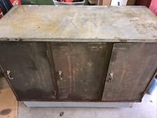 New Listingvintage 87 Drawer Industrial Metal Cabinet Parts Bar Tools Rolling Cart