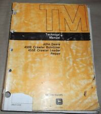 John Deere 450e 455e Crawler Dozer Loader Technical Service Repair Manual Tm1330