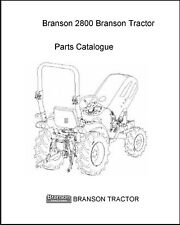 Branson Tractor 2800 Service Parts Manual
