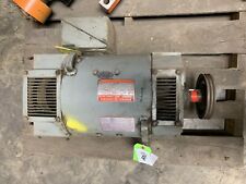 General Electric 5cd163ka001a801 Kinamatic 15 Hp Dc Motor Withpulley 17502300 Rpm