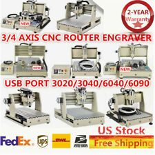 Usb 34 Axis Cnc 609060403040 Desktop Router Engraver Millingdrilling Machine