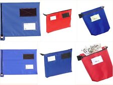Go Secure Mail Money Till Cash Pouch Mailing Blue Or Red Bag High Security