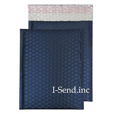 000 Matte Metallic Royal Blue Poly Bubble Mailers Envelopes 4 X 8