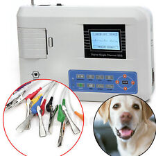 Vet Veterinary Pet Animal One Channel 12 Lead Ecgekg Electrocardiograph Ecg100g