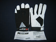 Mcr Goatskin Leather Palm Safety Gloves Size Small 914s Free Ship B8