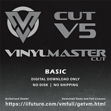 Vinylmaster Software Sign Cutting Plotter Vinyl Cutter Logo Decal Cut No Disk