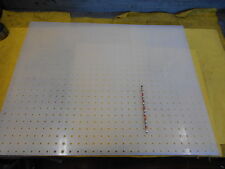 Perforated Uhmw Sheet Machinable Plastic Flat Stock Grate 14 Holes X 24 X 30