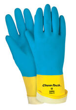 Mcr Safety Chem Tech Gloves Neoprene Over Latex Industrial Grade Mcr Safety
