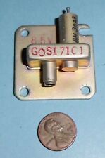 X Band 10525ghz 50mw Cavity Gunn Oscillator Gos17101 By Alpha