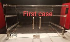 2 Tray Bakery Clear Acrylic Pastry Pastries Display Case No Trays
