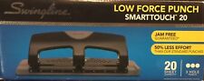 Swingline Smarttouch 3 Hole Punch Low Force 20 Sheets A7074075