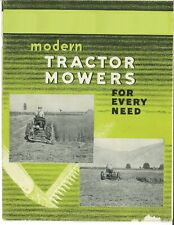 Ihc Ih Modern Tractor Mowers For Every Need Mccormick Sickle Brochure Farmall